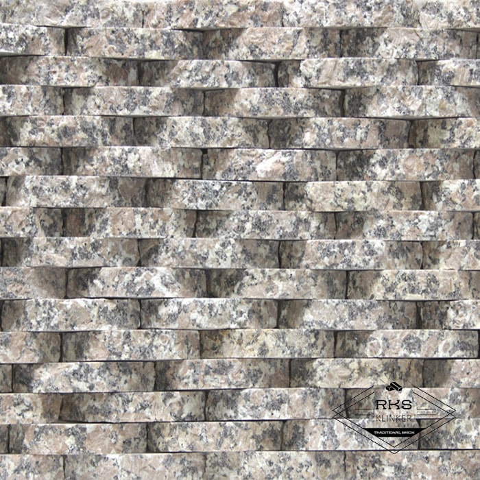 Фасадный камень Плетёнка — Гранит Южно-Султаевский в Орле